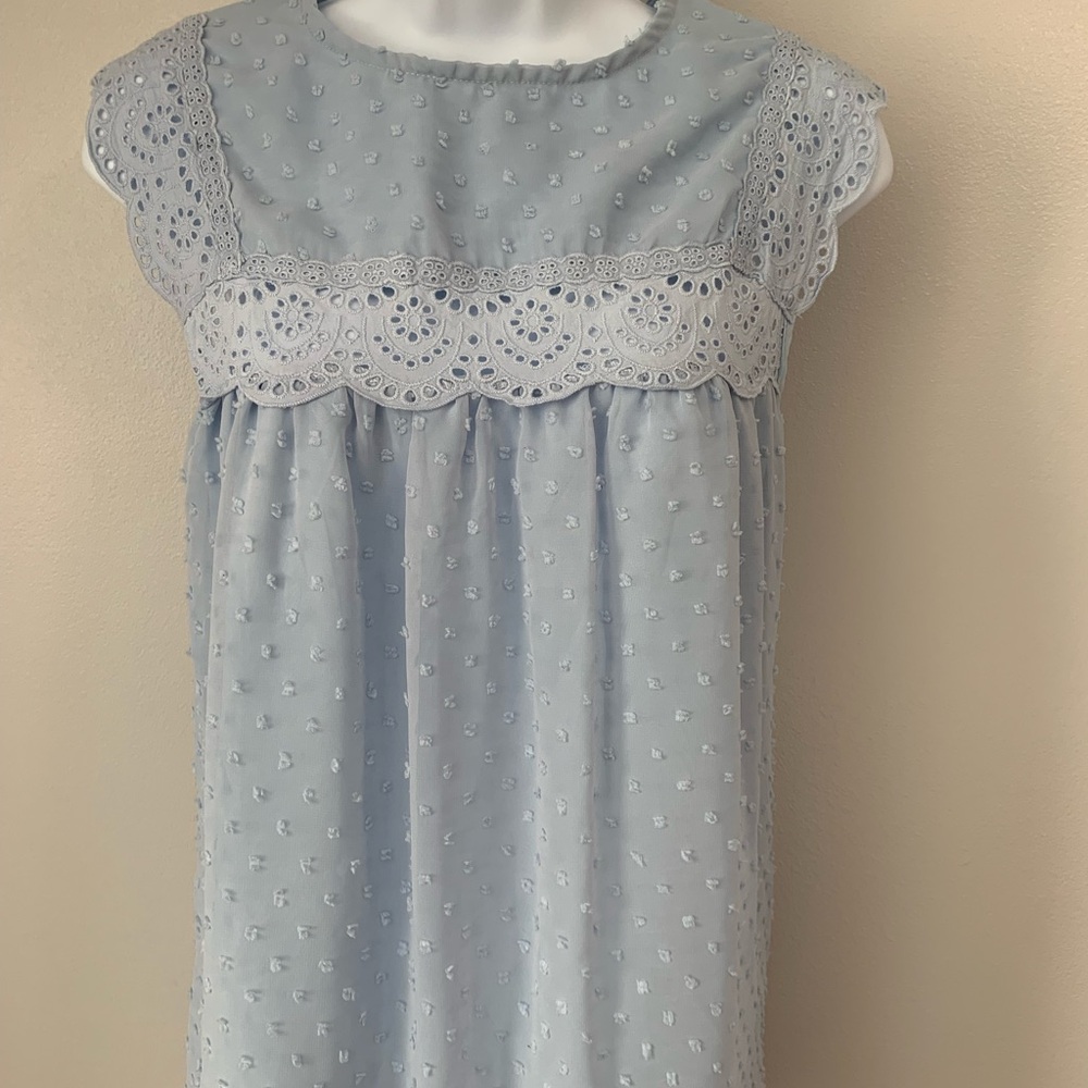 Pretty Powder Blue Top - Picture 16 of 16
